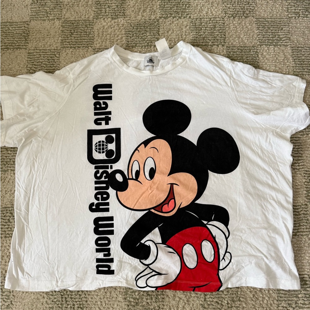 Walt Disney World Mickey Mouse White T-Shirt